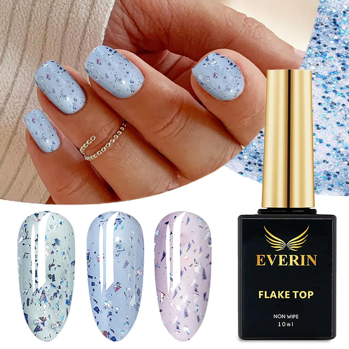 Flake Top Coat Everin - 01 - TC-GL