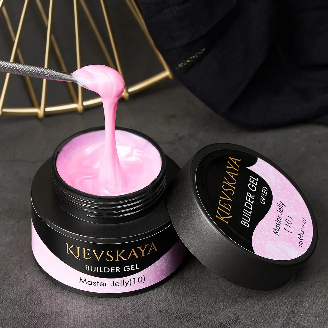 Gel construcție Kievskaya Master Jelly 10 Efect Perlat - 15gr - MJ-10-15GR