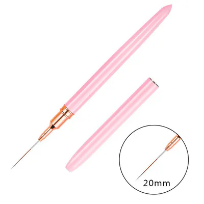 Pensulă Pictură Liner Gold Pink 20mm. - GP-4MM