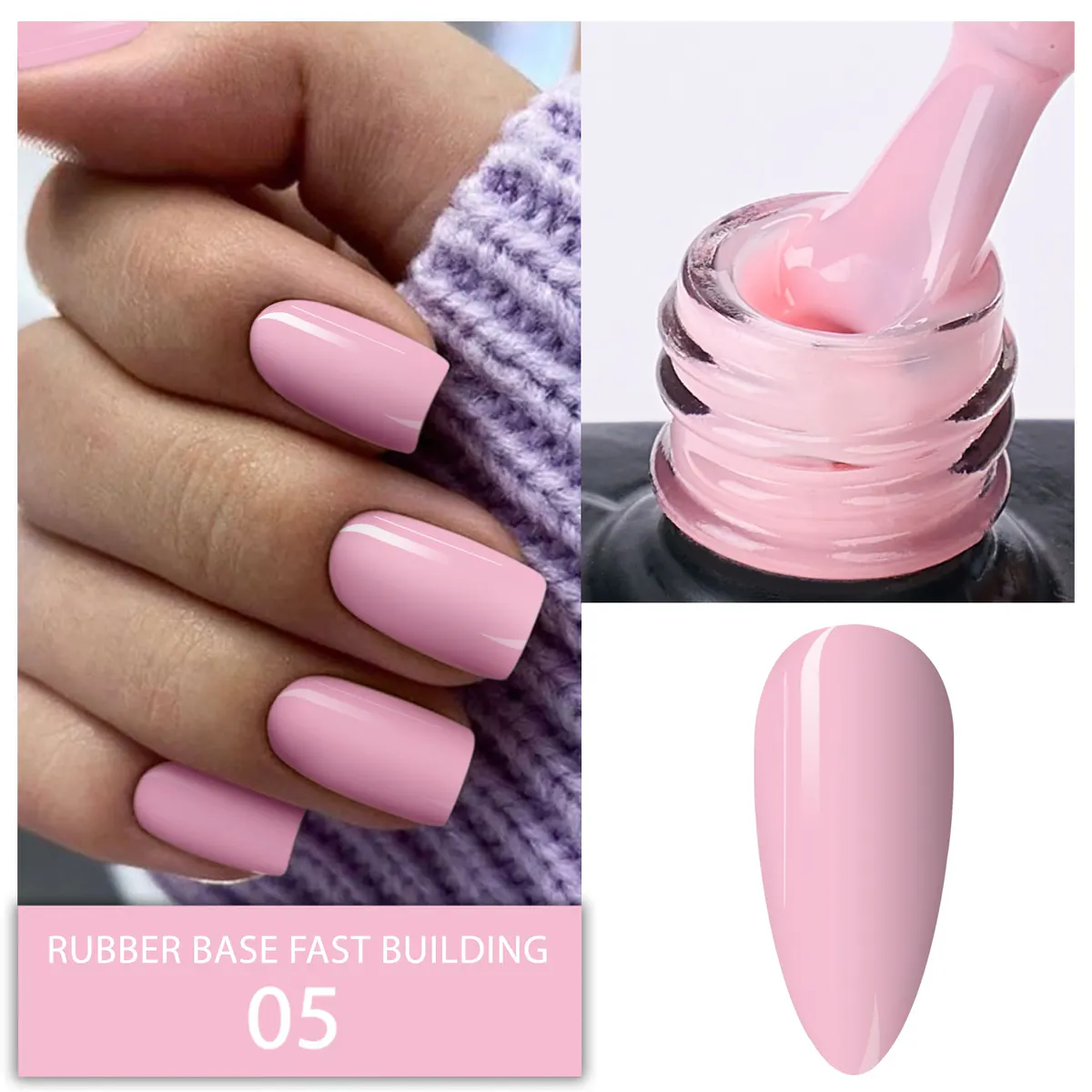 Bază Rubber Everin 15ml - Fast Building 05 - BRFB-02