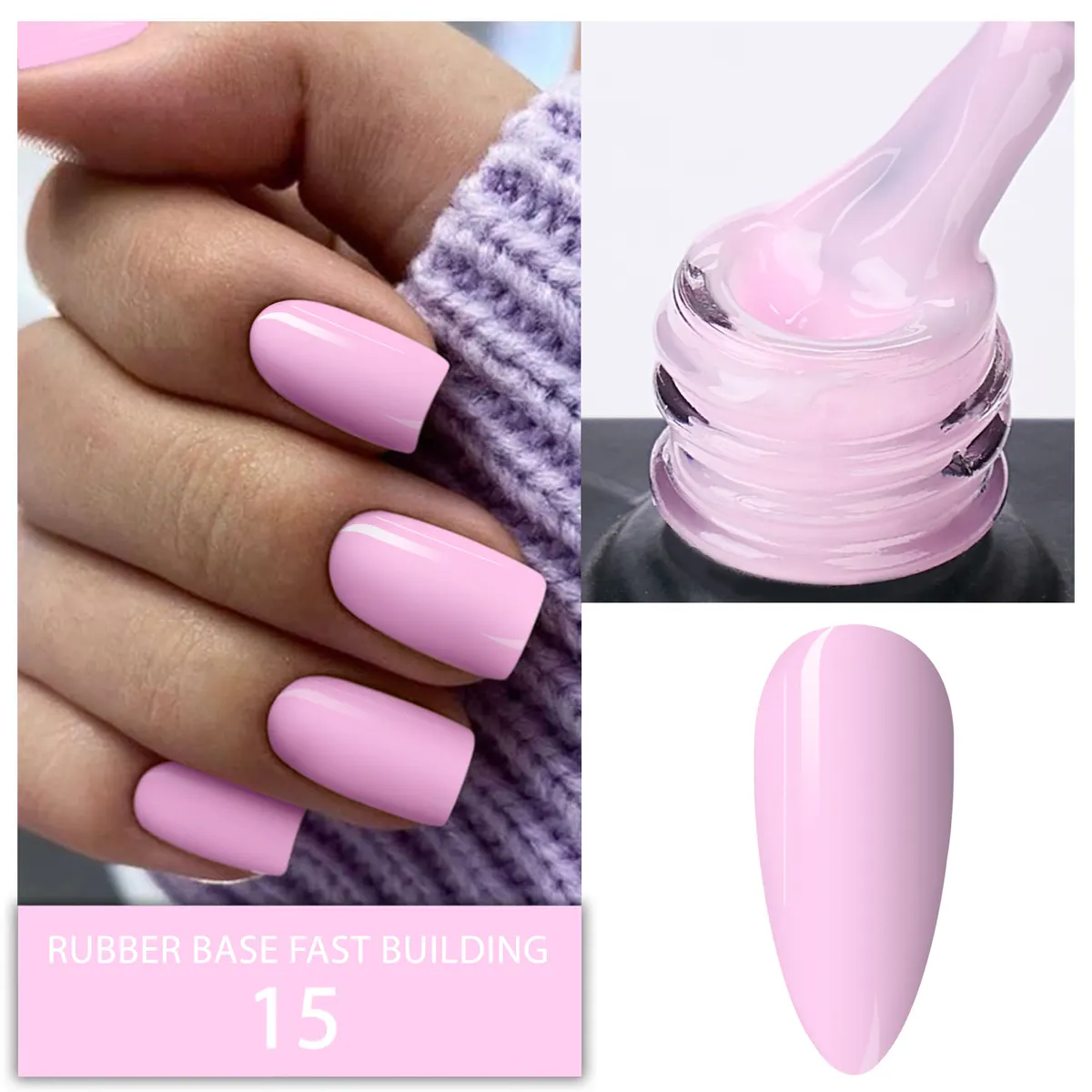 Bază Rubber Everin 15ml - Fast Building 15 - BRFB-02