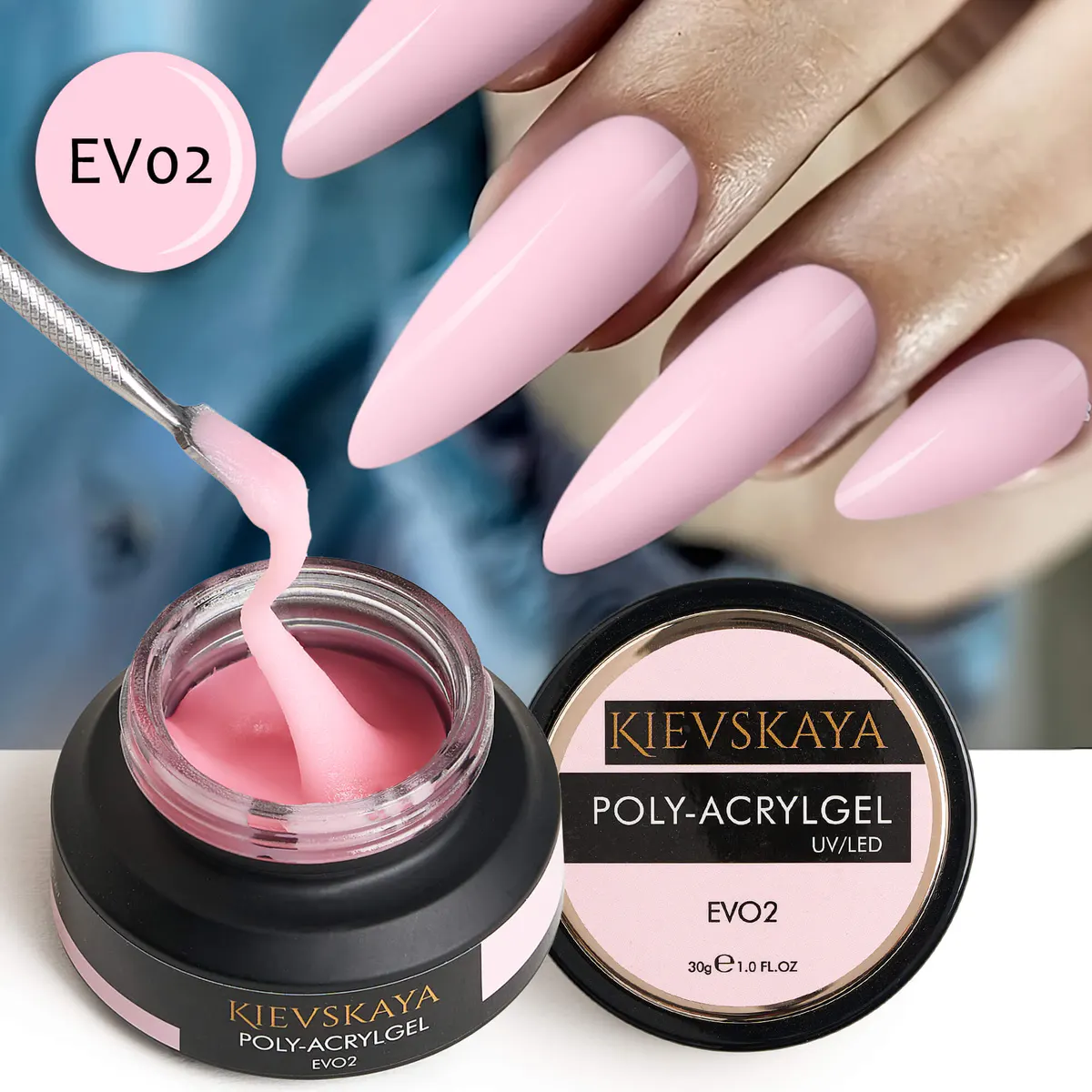 Poly-Acrylgel Kievskaya 30gr-EVO02 - EVO-02