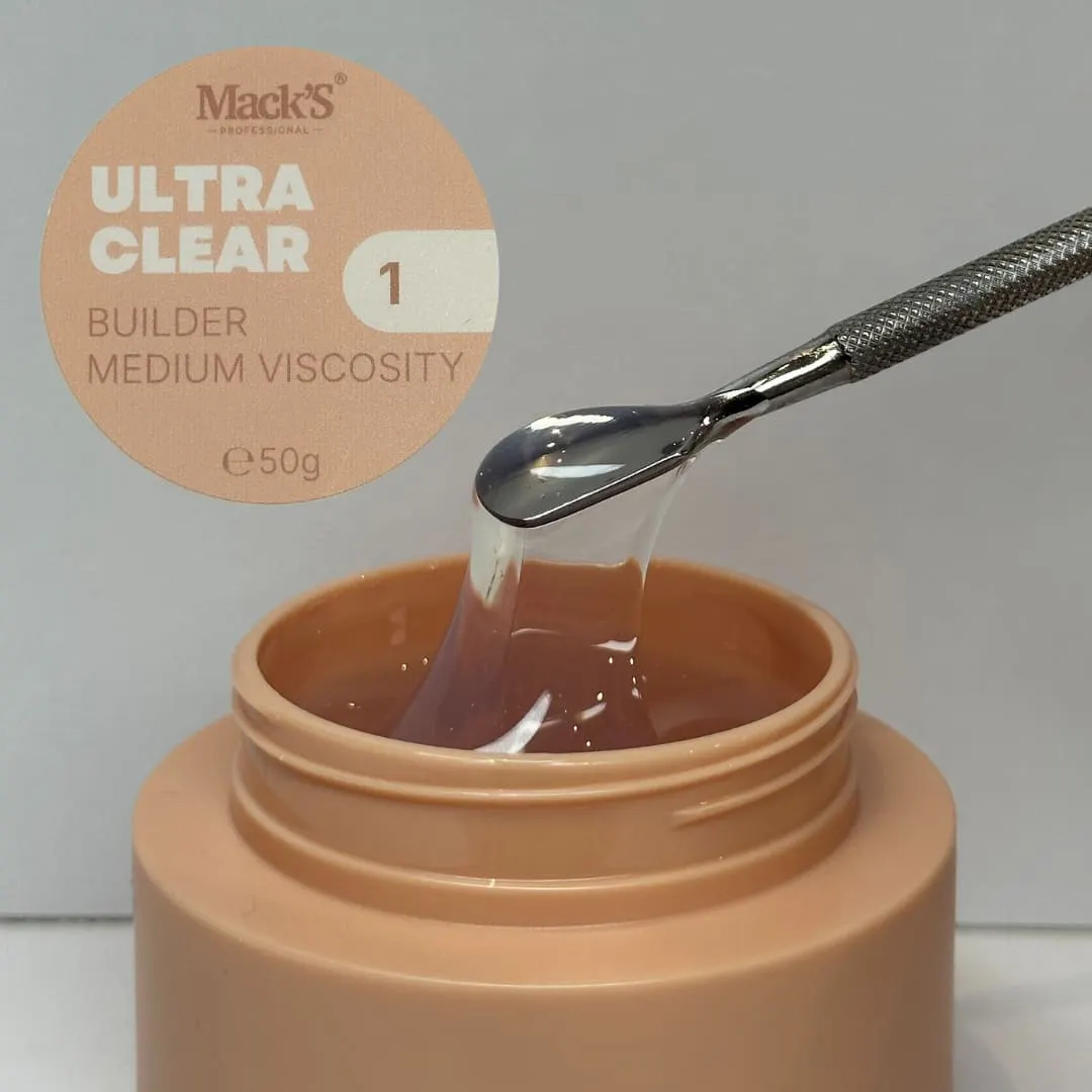 Gel Construcție Medium Ultra Clear 15gr Macks - DP15-MKS